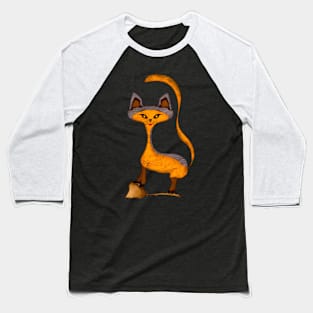 Amber cat Baseball T-Shirt